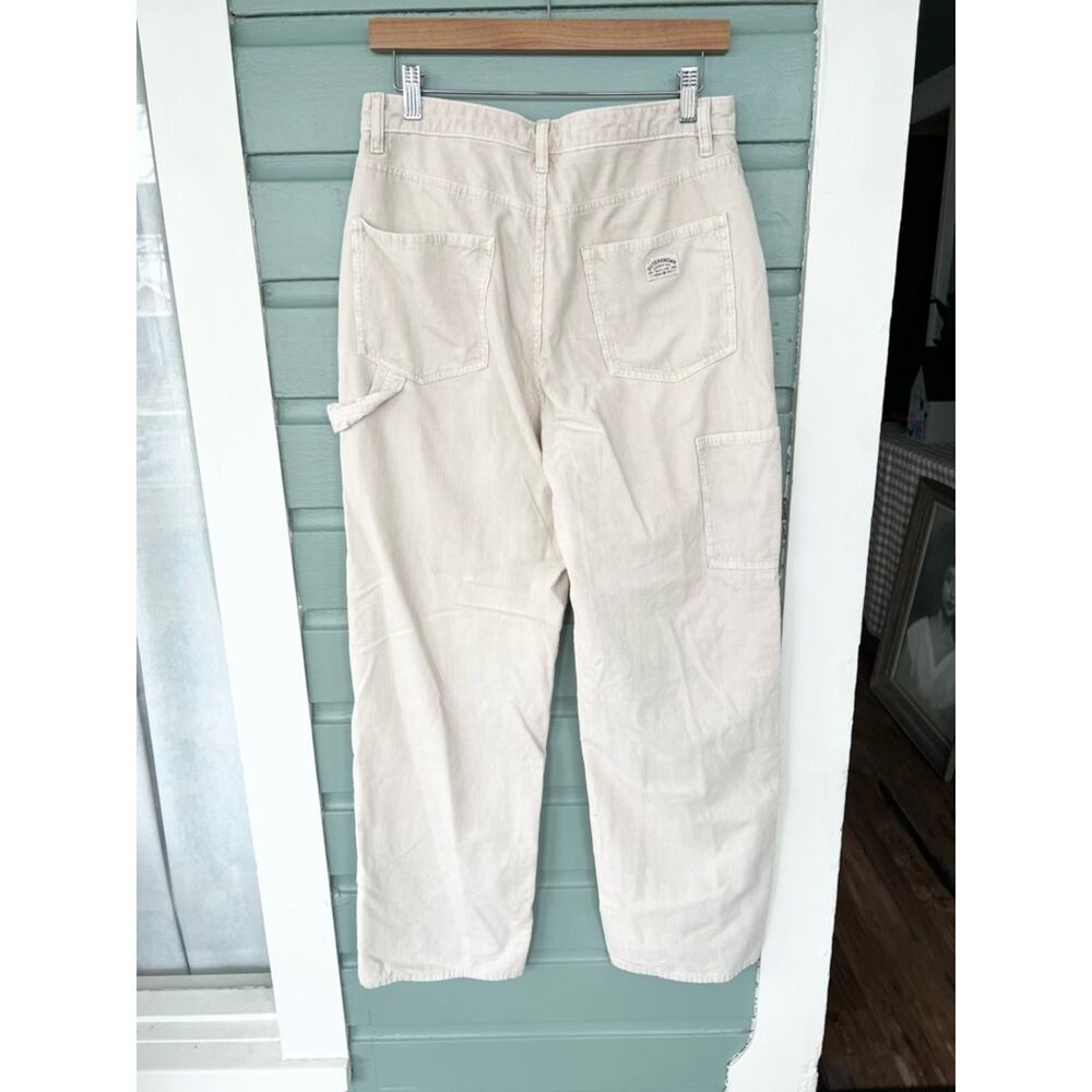 Outerknown Smith Organic Cotton Cord Utility Pants Straight Leg cream Sz 28 - Picture 10 of 10